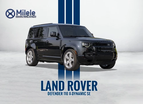 LAND-ROVER DEFENDER 110 X-DYNAMIC SE 3.0L 2025 MODEL YEAR BLACK COLOR EXTERIOR