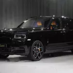 2022 Rolls Royce Cullinan Black Badge, Diamond Black Exterior, Orange Interior - Thumbnail 3