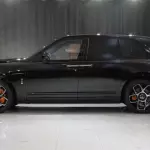 2022 Rolls Royce Cullinan Black Badge, Diamond Black Exterior, Orange Interior - Thumbnail 4