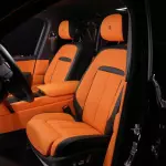 2022 Rolls Royce Cullinan Black Badge, Diamond Black Exterior, Orange Interior - Thumbnail 9