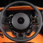 2022 Rolls Royce Cullinan Black Badge, Diamond Black Exterior, Orange Interior - Thumbnail 11