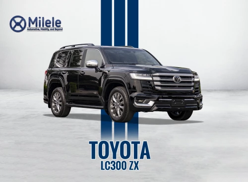 TOYOTA LAND CRUISER 300 ZX, 3.5L, 2025 MODEL YEAR, BLACK COLOR