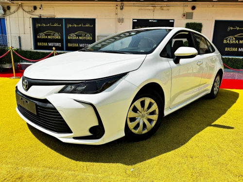 Toyota Corolla 1.6L Petrol 2024 Model Year White Color Exterior