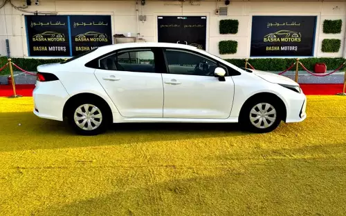 Toyota Corolla 1.6L Petrol 2024 Model Year White Color Exterior
