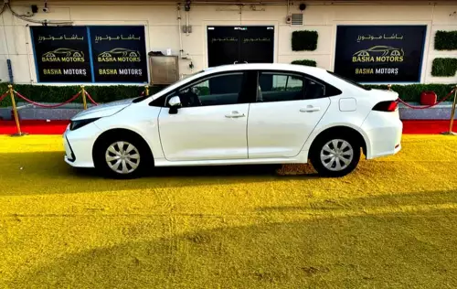 Toyota Corolla 1.6L Petrol 2024 Model Year White Color Exterior