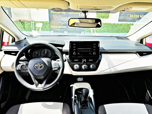 Toyota Corolla 1.6L Petrol 2024 Model Year White Color Exterior