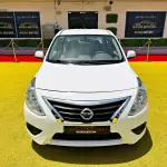 Nissan Sunny 1.8L Petrol 2022 model Year White Color Exterior - Thumbnail 1