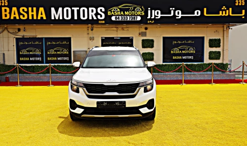 Kia Seltos 1.5L Petrol 2022 Model Year White Color Exterior
