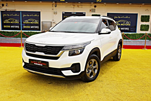 Kia Seltos 1.5L Petrol 2022 Model Year White Color Exterior