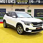 Kia Seltos 1.5L Petrol 2022 Model Year White Color Exterior - Thumbnail 9