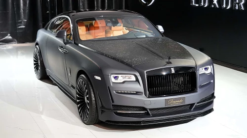 2020 Rolls Royce Wraith by Onyx Concept, Anthracite Grey Matte Exterior