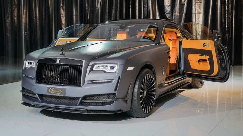 2020 Rolls Royce Wraith by Onyx Concept, Anthracite Grey Matte Exterior