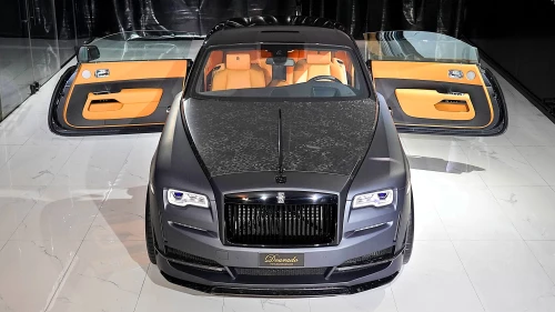 2020 Rolls Royce Wraith by Onyx Concept, Anthracite Grey Matte Exterior