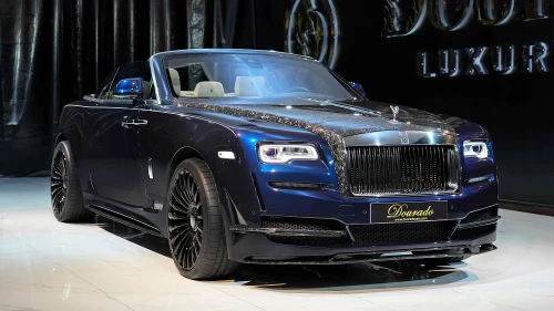 2022 Rolls Royce Dawn by Onyx Concept, Midnight Sapphire Blue Exterior