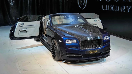 2022 Rolls Royce Dawn by Onyx Concept, Midnight Sapphire Blue Exterior