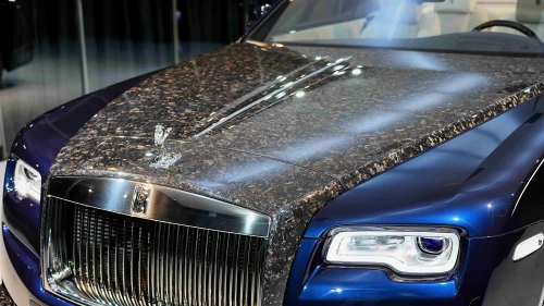 2022 Rolls Royce Dawn by Onyx Concept, Midnight Sapphire Blue Exterior