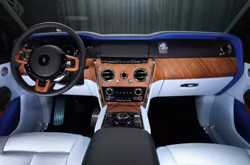 2019 Rolls Royce Cullinan by Onyx Concept, Immaculate Condition, Deep Salamanca Blue
