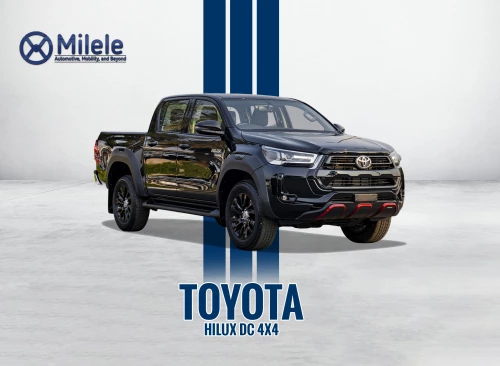 TOYOTA HILUX DC 2.8L 2025 MODEL YEAR BLACK COLOR EXTERIOR