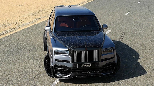2023 Rolls Royce Cullinan Black Badge by Onyx Concept, Jubilee Silver Exterior