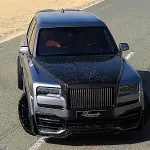 2023 Rolls Royce Cullinan Black Badge by Onyx Concept, Jubilee Silver Exterior - Thumbnail 2