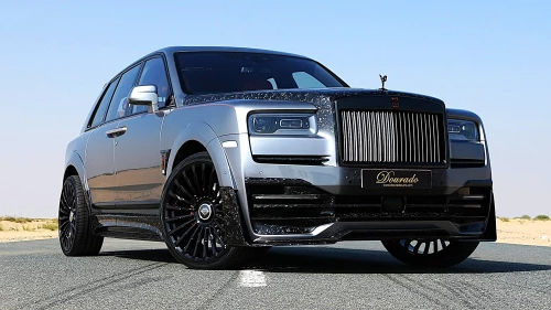 2023 Rolls Royce Cullinan Black Badge by Onyx Concept, Jubilee Silver Exterior