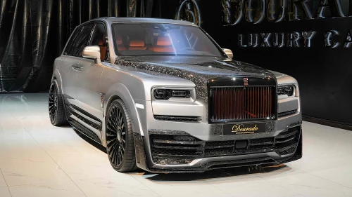 2023 Rolls Royce Cullinan Black Badge by Onyx Concept, Jubilee Silver Exterior