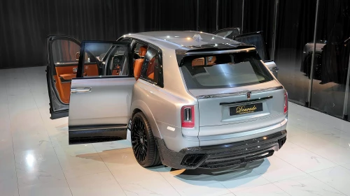 2023 Rolls Royce Cullinan Black Badge by Onyx Concept, Jubilee Silver Exterior