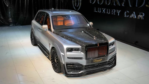 2023 Rolls Royce Cullinan Black Badge by Onyx Concept, Jubilee Silver Exterior