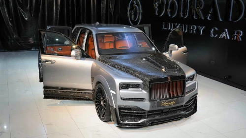 2023 Rolls Royce Cullinan Black Badge by Onyx Concept, Jubilee Silver Exterior