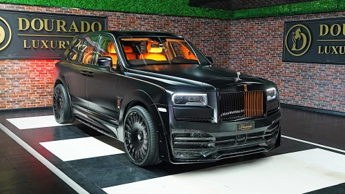 2024 Rolls Royce Cullinan by Onyx Concept, Black Satin Finish Exterior