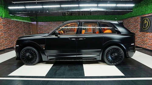 2024 Rolls Royce Cullinan by Onyx Concept, Black Satin Finish Exterior