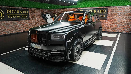 2024 Rolls Royce Cullinan by Onyx Concept, Black Satin Finish Exterior