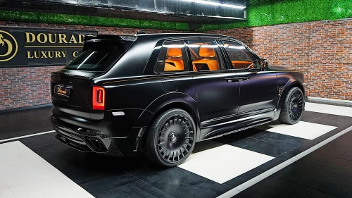 2024 Rolls Royce Cullinan by Onyx Concept, Black Satin Finish Exterior