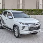 Mitsubishi L200 GLX 2.4L Diesel 2021 Model Year White Color Exterior  - Thumbnail 3