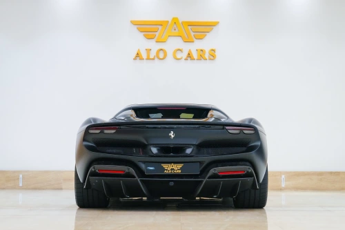Ferrari F8 Tributo 3.9L Petrol 2020 Model Year Black Color Exterior