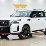 Nissan Patrol Nismo 5.7L Petrol V8 2021 Model Year White color Exterior - Thumbnail 1