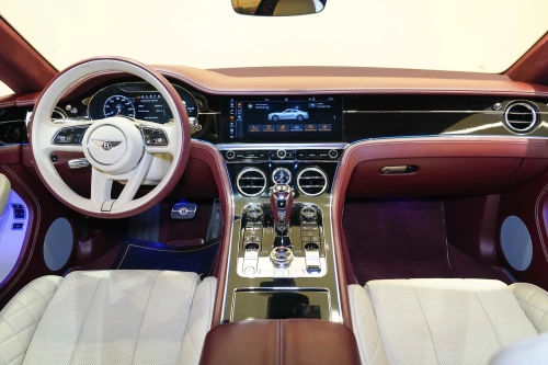 Bentley Continental GT 4.0L Petrol 2021 Model Year White Color Exterior