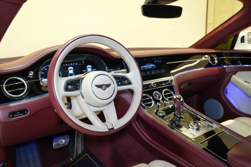 Bentley Continental GT 4.0L Petrol 2021 Model Year White Color Exterior