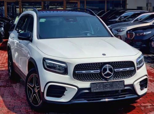 Mercedes-Benz GLB 200 1.3L Petrol 2025 Model Year White Color Exterior