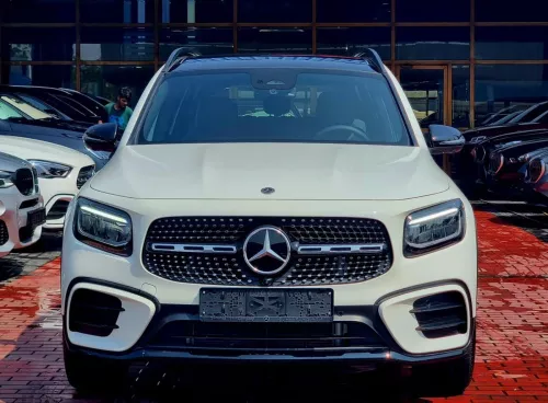 Mercedes-Benz GLB 200 1.3L Petrol 2025 Model Year White Color Exterior