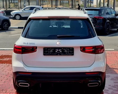 Mercedes-Benz GLB 200 1.3L Petrol 2025 Model Year White Color Exterior