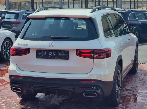 Mercedes-Benz GLB 200 1.3L Petrol 2025 Model Year White Color Exterior