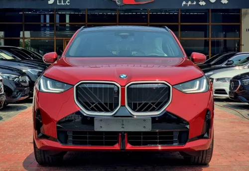 BMW X3 M Sport 3.0L Petrol 2025 Model Year Red Color Exterior