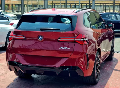 BMW X3 M Sport 3.0L Petrol 2025 Model Year Red Color Exterior