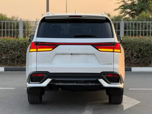 Lexus LX600 F-Sport 3.5L Petrol 2024 Model Year White Color Exterior