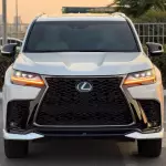 Lexus LX600 F-Sport 3.5L Petrol 2024 Model Year White Color Exterior - Thumbnail 2