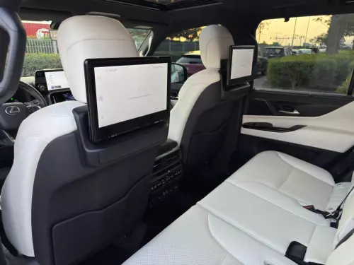 Lexus LX600 F-Sport 3.5L Petrol 2024 Model Year White Color Exterior