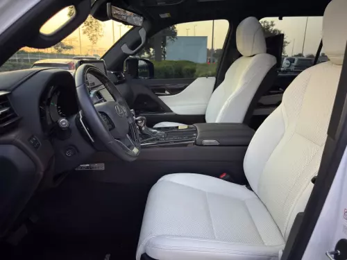 Lexus LX600 F-Sport 3.5L Petrol 2024 Model Year White Color Exterior
