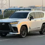 Lexus LX600 F-Sport 3.5L Petrol 2024 Model Year White Color Exterior - Thumbnail 3