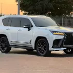 Lexus LX600 F-Sport 3.5L Petrol 2024 Model Year White Color Exterior - Thumbnail 1